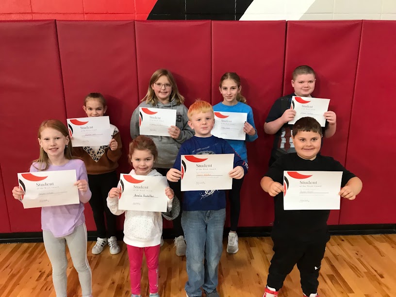 Junior High and Elementary Students of the Week