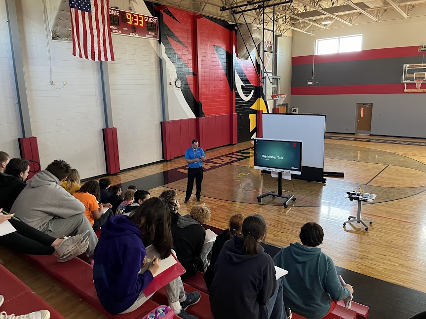 Guest Speaker in 8th Grade