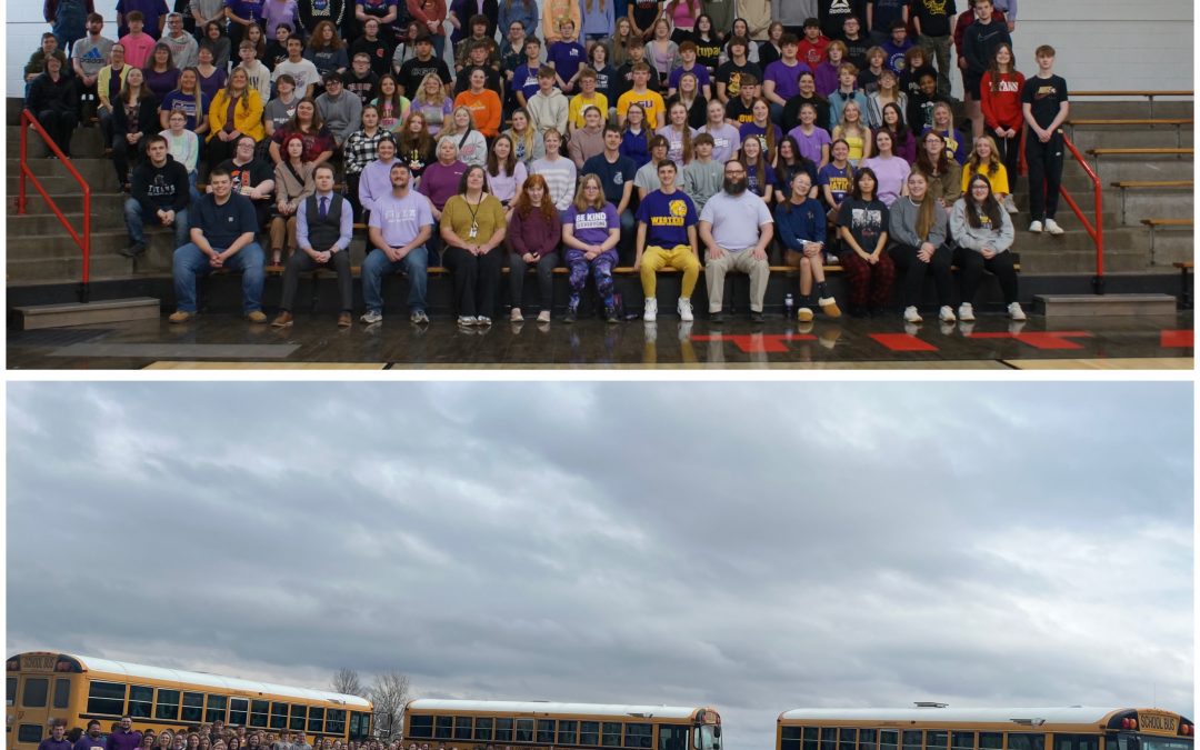 Purple and Gold Day on Thursday