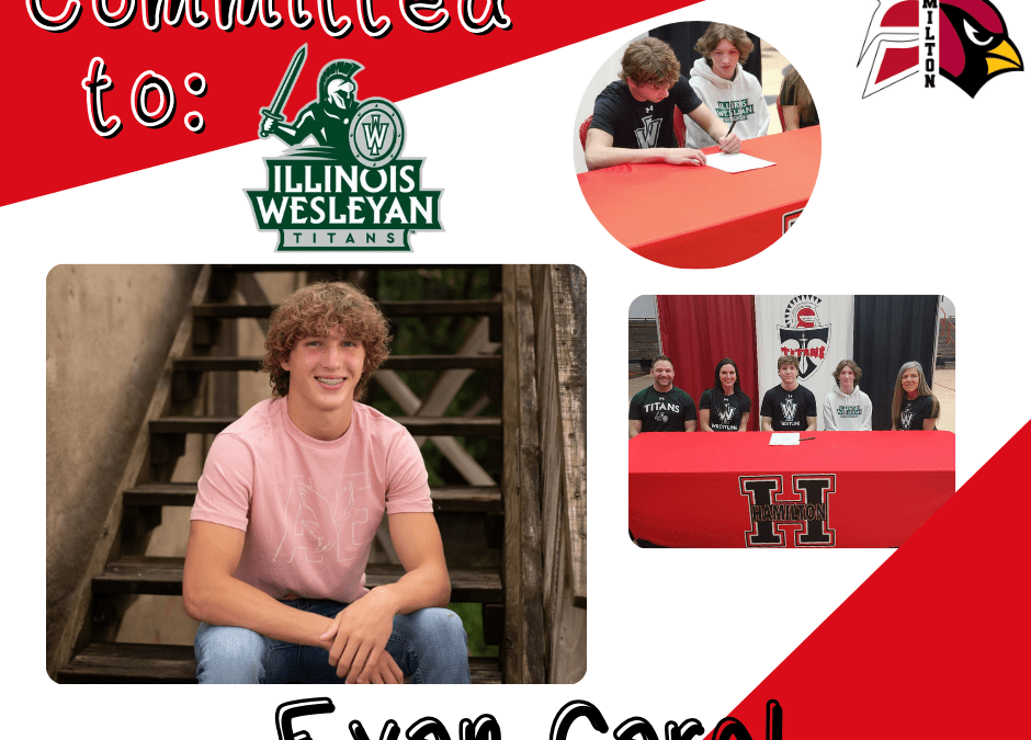 🌟 Senior Spotlight: Evan Carel 🌟
