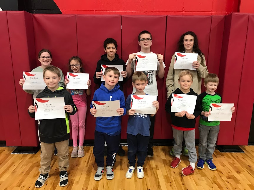 Junior High and Elementary Students of the Week