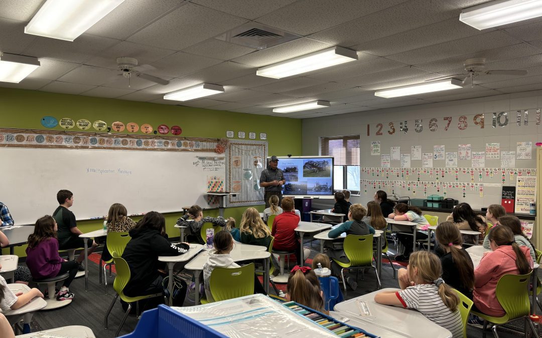 Guest Speaker in 4th Grade Today