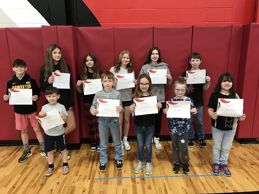 Junior High and Elementary Students of the Week